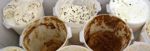 Ice cream can come in an assortment of flavors, but the underlying chemistry is largely the same. Courtesy of Ashley’s Ice Cream.