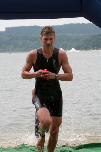 Kolmas, an enthusiastic and accomplished athlete, has run a Half Ironman Triathlon. Photo courtesy of Jan Kolmas.