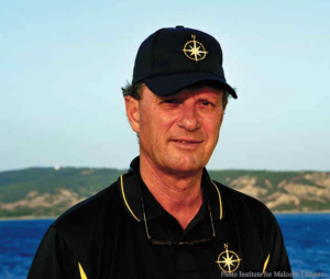 Robert Ballard, the founder of the Institute for Exploration in Mystic, Connecticut and the author of The Great Darkness: A Personal History of Deep-Sea Exploration. Photo courtesy of Sea Voices.