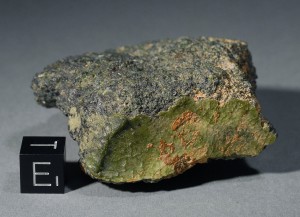 A portion of the NWA 7325 meteorite. Image courtesy of Stefan Ralew