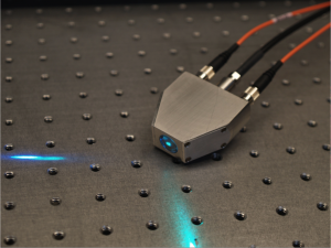 The original laser used for Raman Resonance Spectroscopy in Cartmel and Mayne’s 2010 study to validate the reliability of skin tests. Image courtesy of Brenda Cartmel.