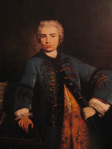 Farinelli was an 18th century castrato opera singer, considered one of the greatest opera singers of all time. Without the hormone testosterone, Farinelli preserved his soprano voice, even after the age when he should have hit puberty. Image courtesy of galleryhip.com. 