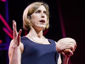 Blakemore gave a TED talk on her findings. Her research probed a question that affects everyone, from infants to neuroscientists — why can’t we tickle ourselves? Photo courtesy of TED.