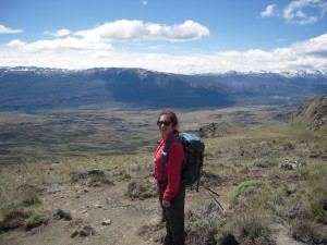 Jan 2015, at Reserva Nacional Lago Cochrane in the Chilean Patagonian Andes, during the field component of G&G 370 Regional Perspectives on Global Geoscience. Image courtesy of Samantha Lichtin