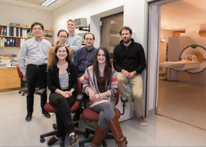 The research team was able to determine the identity of individuals with up to 99 percent accuracy by analyzing fMRI scans. Photo credits: Jerry Domian 