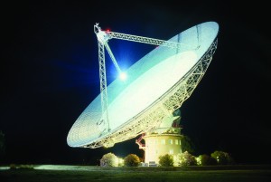 The Parkes Radio Telescope in Parkes, Australia. Image courtesy of Wikipedia. 